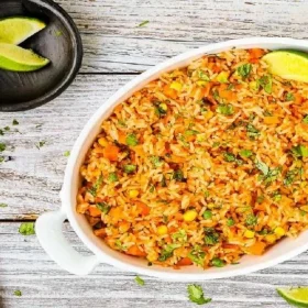 پلو مکزیکی، طرز تهیه پلو مکزیکی، پلو مکزیکی با مرغ، پلو مکزیکی با گوشت، غذای مکزیکی، دستور پخت پلو مکزیکی، غذای بین‌المللی خوشمزه