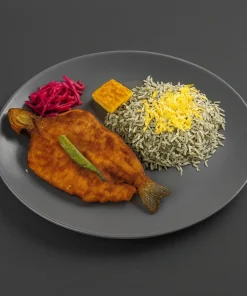 سبزی پلو با ماهی سرخ شده | غذای اصیل و خوشمزه ایرانی